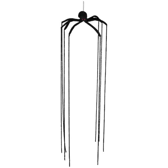 6Ft Black Long Legged Spider Halloween Decoration By Northlight | 6' x 24" x 12" | Michaels®